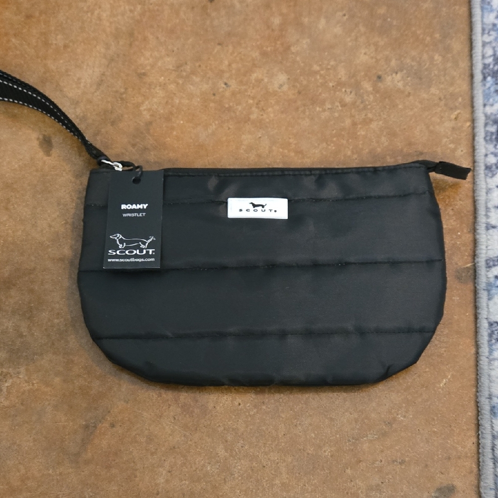 Scout Black Toiletry Bag for Men